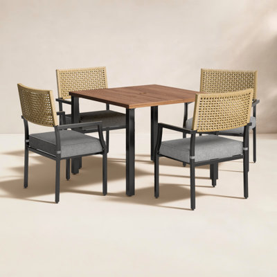 Aiden 37" Patio Dining Set
