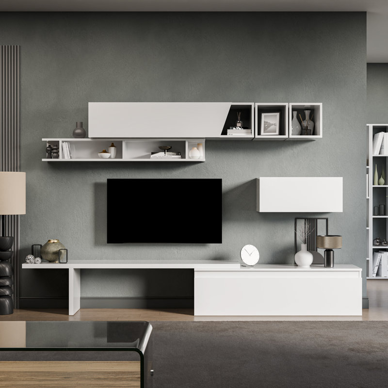 Mery Entertainment Centre, White