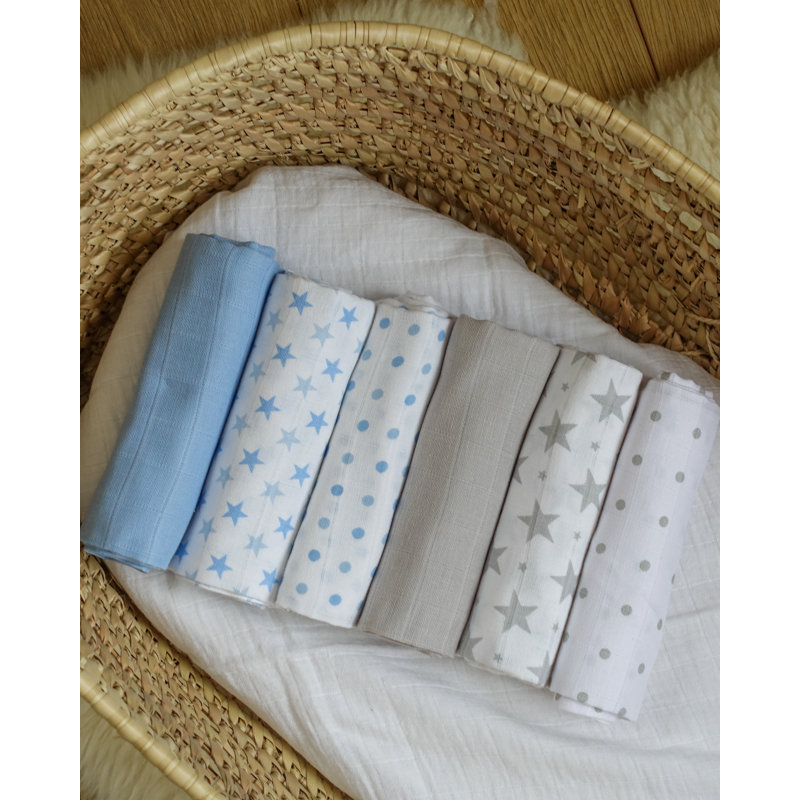 Losurdo MuslinZ Baby Muslin Squares 100% Cotton