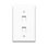 On-Q 1 Gang 2 Port Keystone Wall Plate