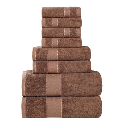 Niles 8-Piece Giza Cotton Towel Set