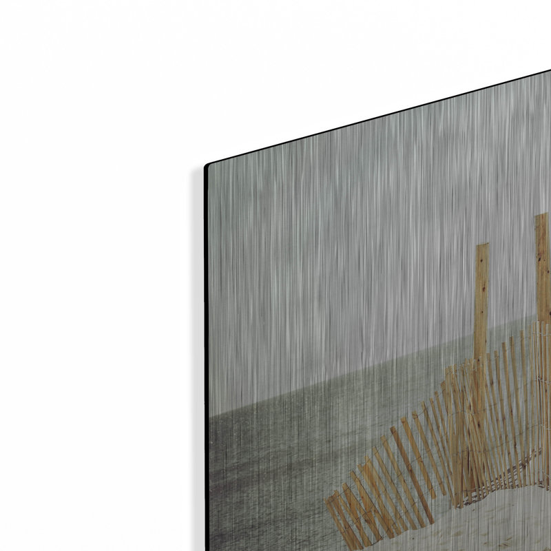 «Wooden Beach Fence» par Jessica Reiss, H 12 po x l 16 po