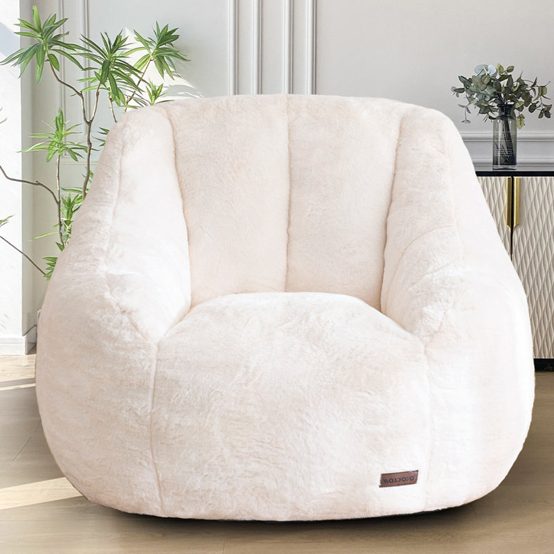 Fauteuil à billes, Beige 