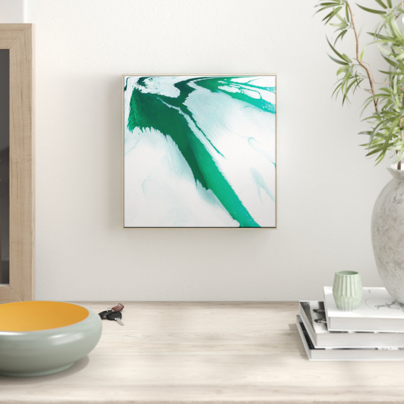 Flow 3 by Chalie MacRae - Print on Canvas, 41cm H x 41cm W, Timber