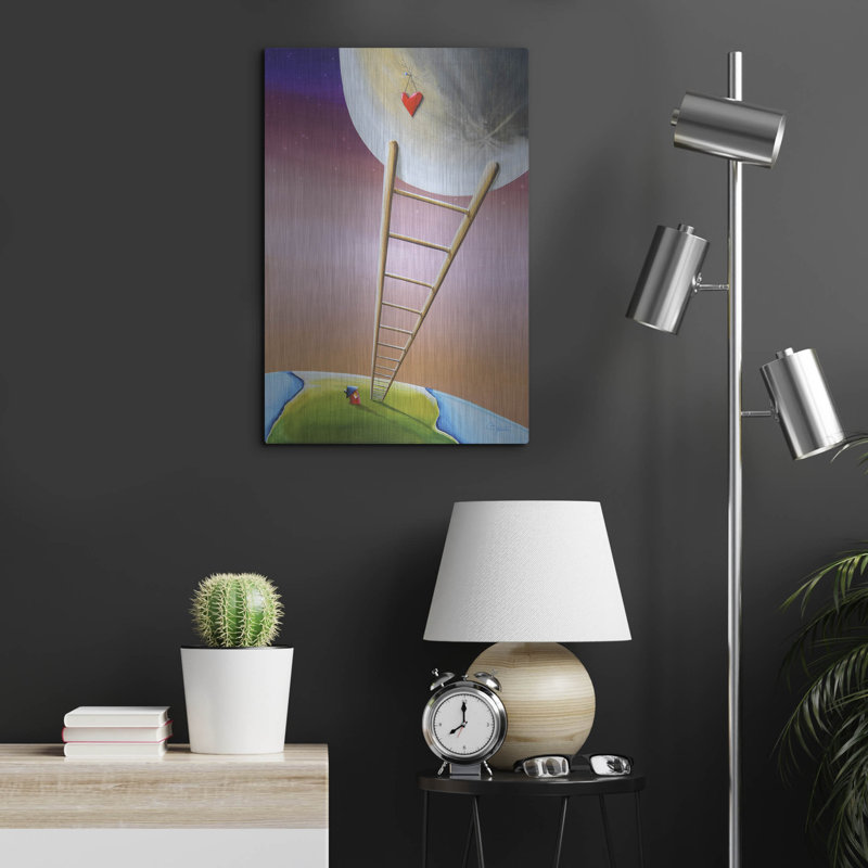 «Destination Moon» par Cindy Thornton, H 24 po x l 16 po