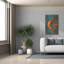 «Moon Symbiosis Of Rust And Copper» par Andrea Haase, art mural sur toile giclée-1112533143