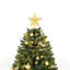 Arbre de Noël avec lumières à DEL blanc chaud - pointes en PVC et aiguilles dures, conception à branches articulées, support en métal robuste - arbre de Noël réaliste-1931285186