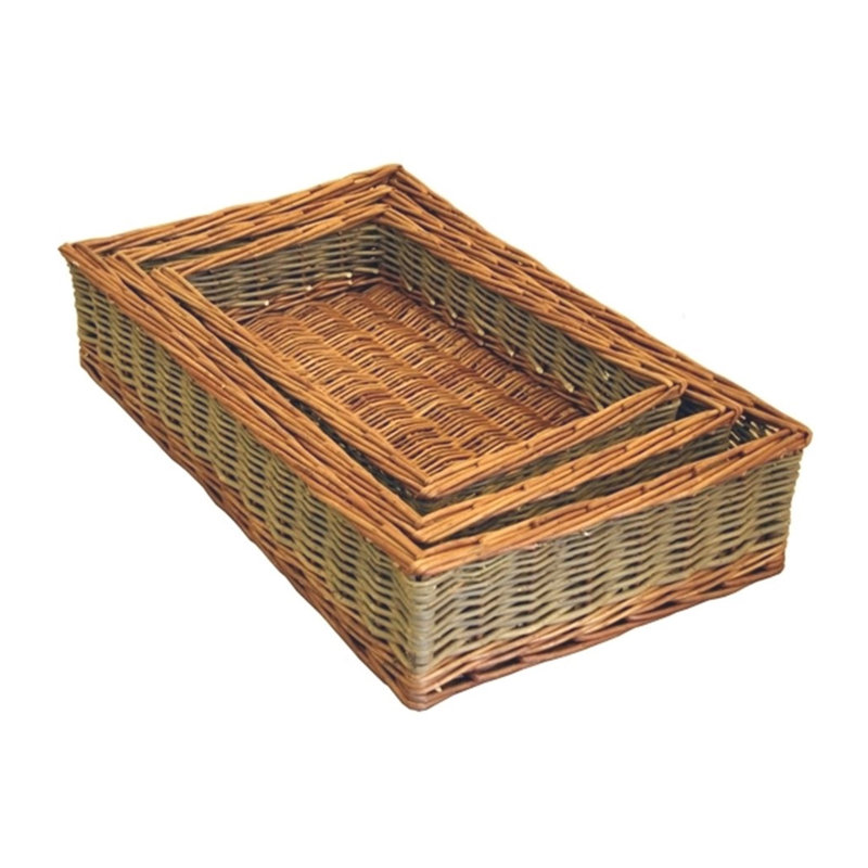 Finadeni Wicker Decorative Tray