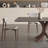 Small Barbarian Waist Solid Wood Dining Table-108339777