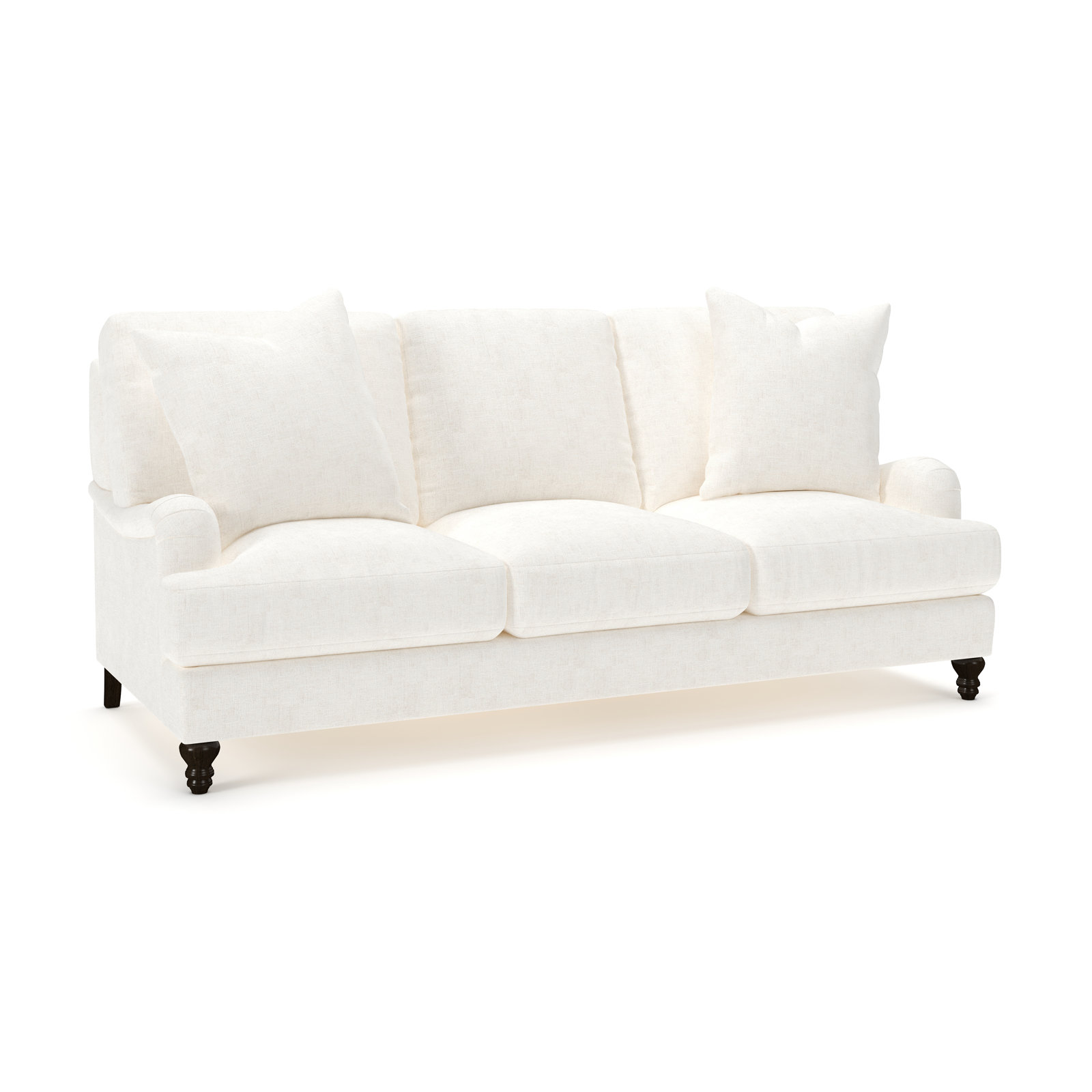 Walters 88'' Sofa, Bevin Natural Linen Blend