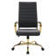 Fauteuil de bureau en cuir Humairaa-1103856413