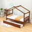 Lit simple en bois avec tiroirs-765448626