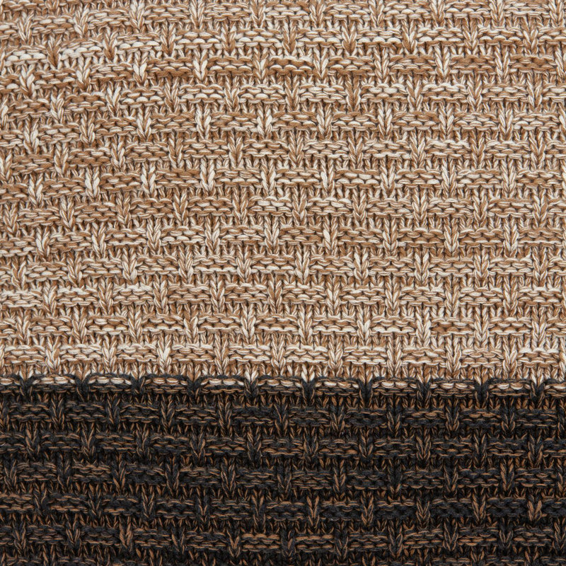 Coussin , Brun/beige, Polyester/ Bourre en polyester