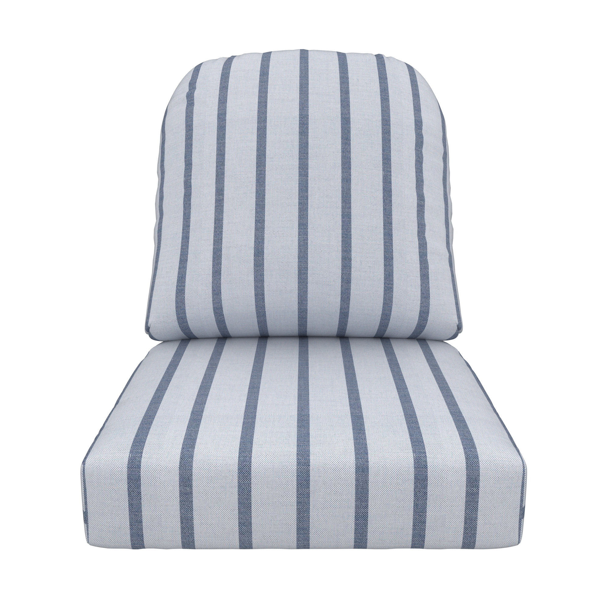 Amala Outdoor Sunbrella® Seat/Back Cushion, Sunbrella Unwind Sky
