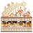 Wooden Christmas Advent Calendar - Christmas Countdown Decoration