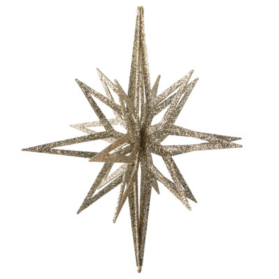Ornement étoile scintillante Vickerman 3D