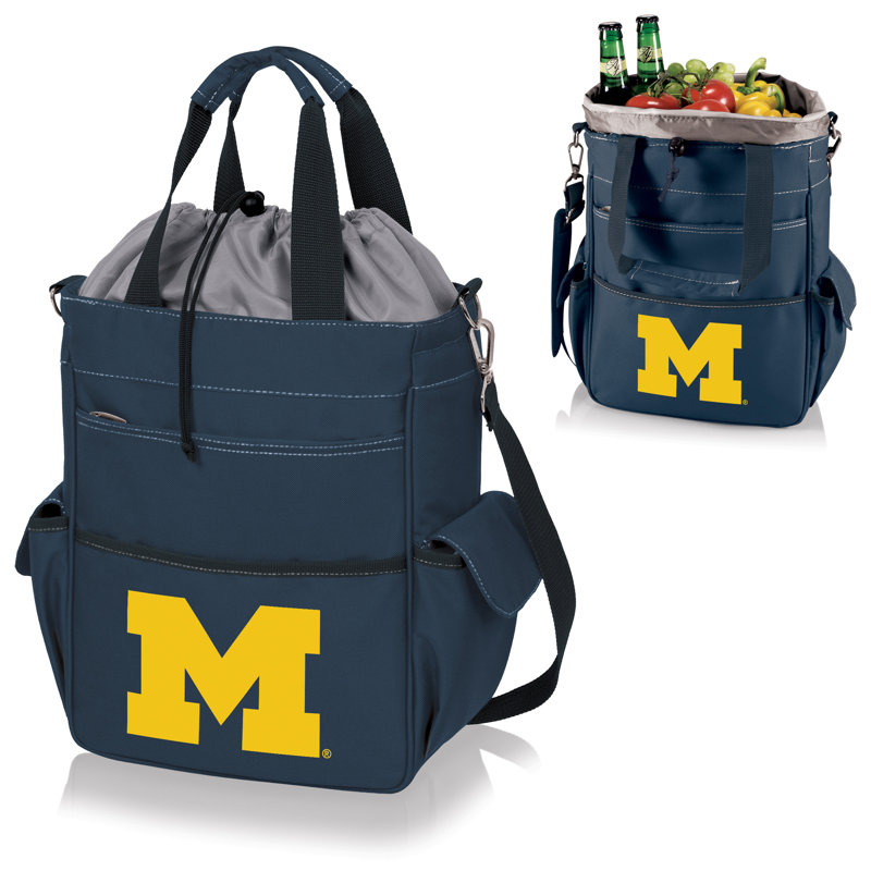 Activo Insulated Tote, Navy, University Of Michigan Wolverines