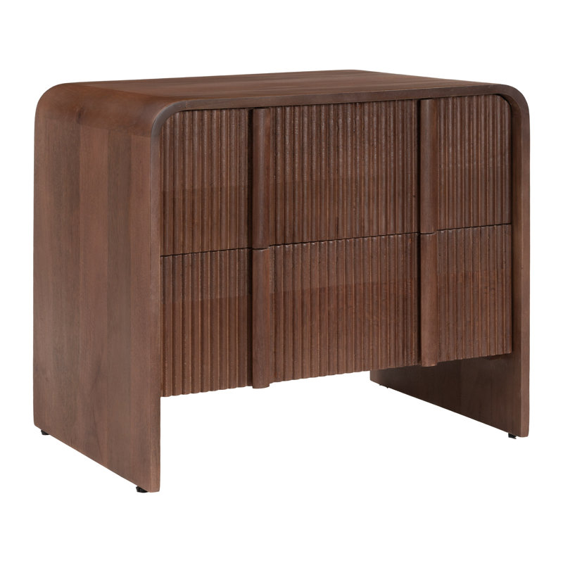 Table de chevet Michiel Calipso Noyer