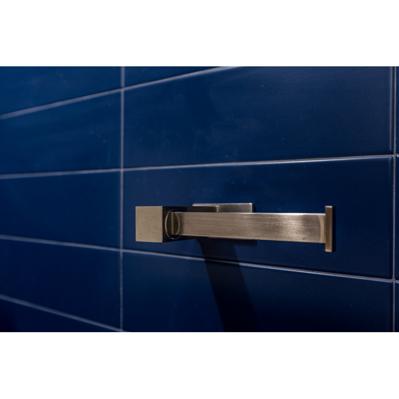 Sirius Combination 6.375" Wall Mounted Towel Bar, Brushed Nickel