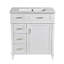 30" Single Bathroom Vanity with Ceramic Top-858868681