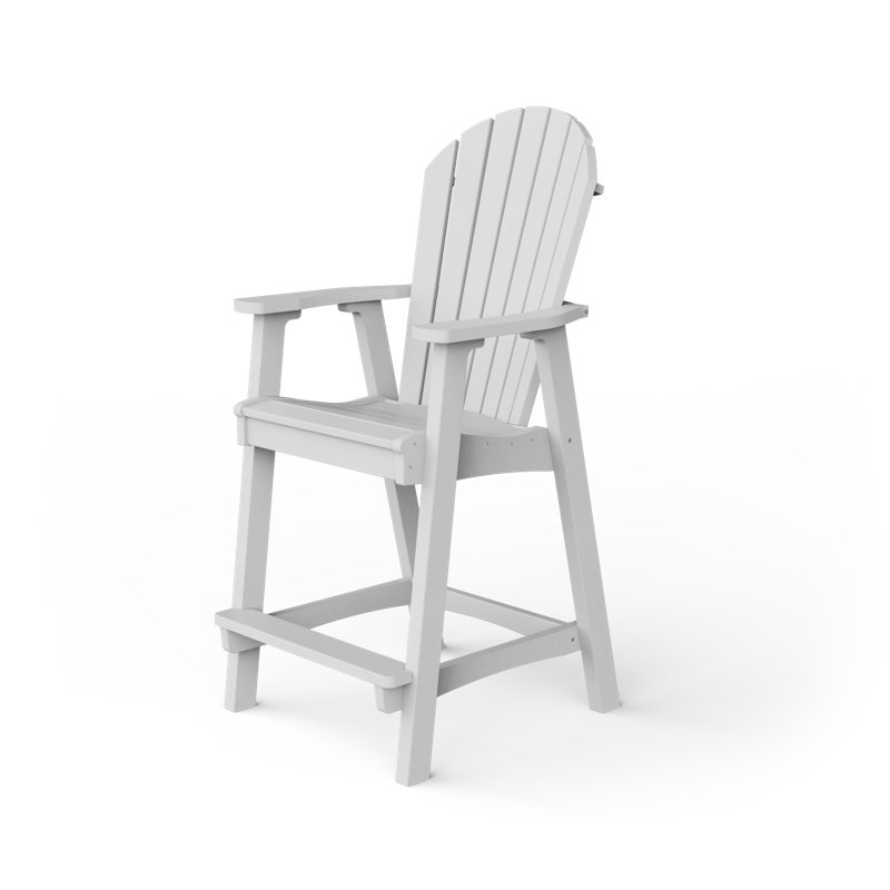 Chaise de patio Wisby, Blanc