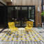 Kivett Ivory/Yellow/Blue Indoor/Outdoor Washable Rug-2124040173