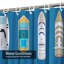 Rideau de douche Nautical Boat-1625850717