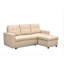 Canapé-lit modulaire convertible en forme de L, mobilier d'appoint élégant, canapé-lit escamotable pour petits espaces et salons-2068397196