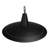 UFO 1 - Light Matte Black Single Pendant