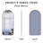 Arch Full Length Mirror 71"×32"  Big Full Body Mirror
