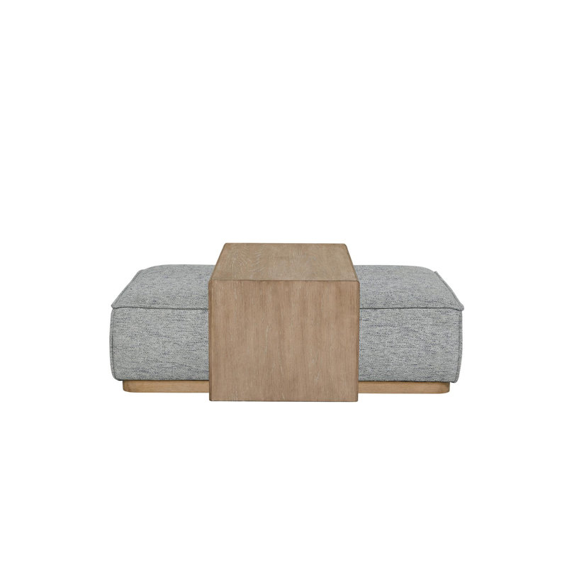 Repose-pieds et table-plateau, Gris