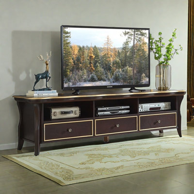 American simple retro TV cabinet
