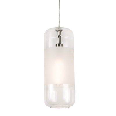 Sal 1 - Light Satin Nickel Single Pendant