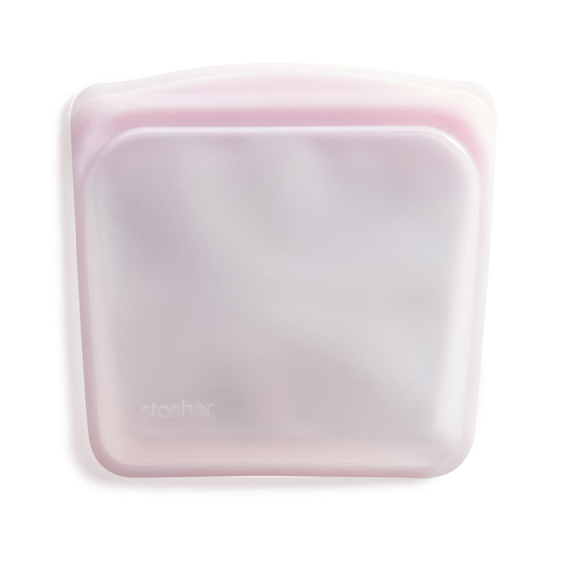 Stasher Sandwich Bag, Pink