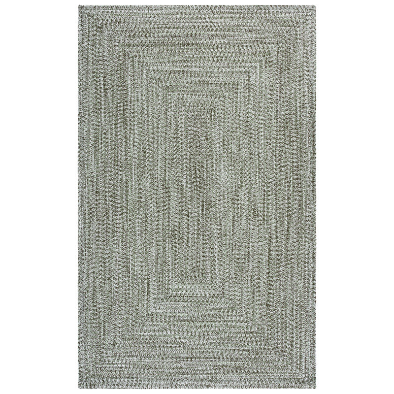 Braided 260 Hand Woven Performance Machine Washable No Pattern Rug, Rectangle 5' x 8'