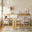 Brown + White Rectangular Solid Wood + Iron desk-458480880