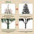  Pre-Lit Artificial Flocked Pine Christmas Tree With Warm White Lights-18764770