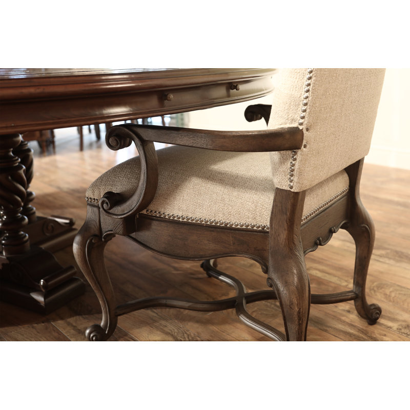 Round Solid Wood Dining Table