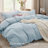 Bedsure Microfiber Duvet Cover Full Size - Prewashed Cotton-Like Extra Soft Bedding Set (Set of 3)-920338770-920338761