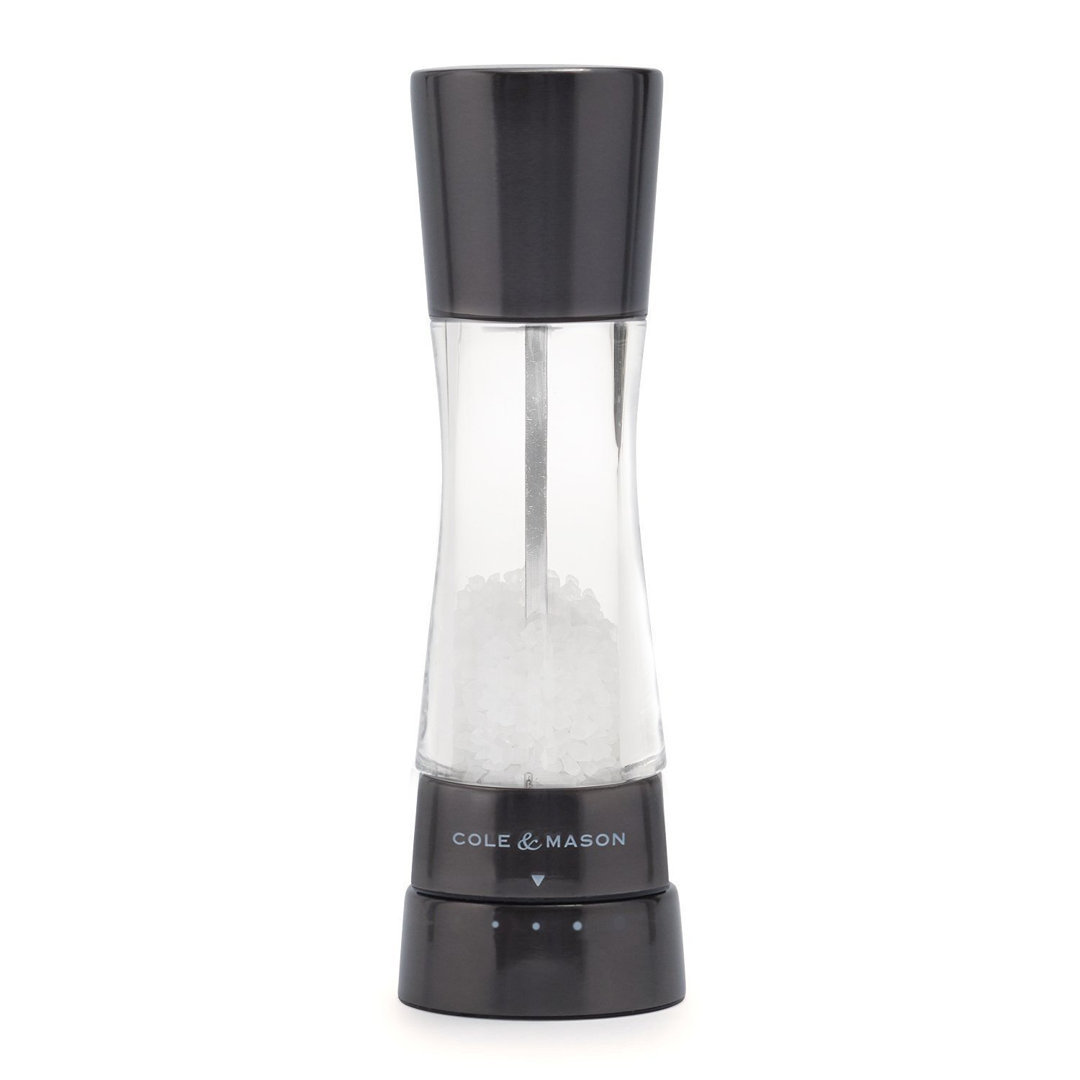 Cole & Mason Derwent Gun Metal Salt Grinder Cole & Mason