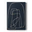 Dimanshu Shapes And Night Sky I - impression sur toile tendue-2135076441