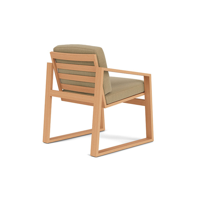 Pursuit Outdoor Dining Armchair, Loveboat Saffron