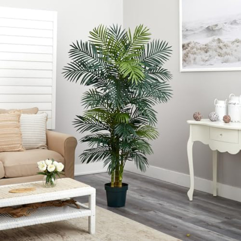 Arbre artificiel Golden Cane Palm, 78 po x 45 po