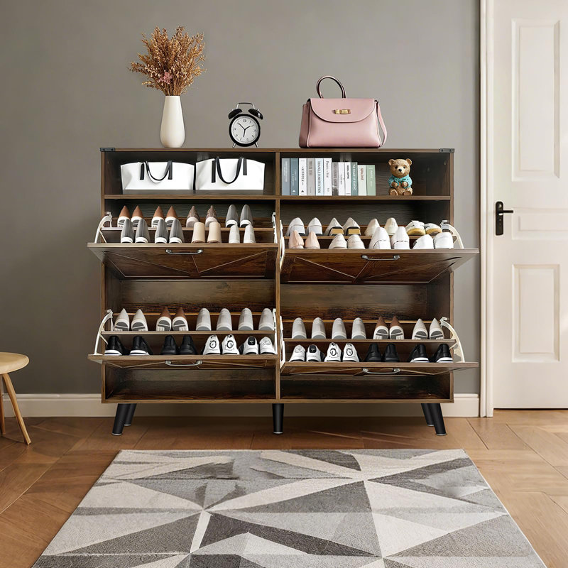 Armoire à chaussures Farmhouse Narrow