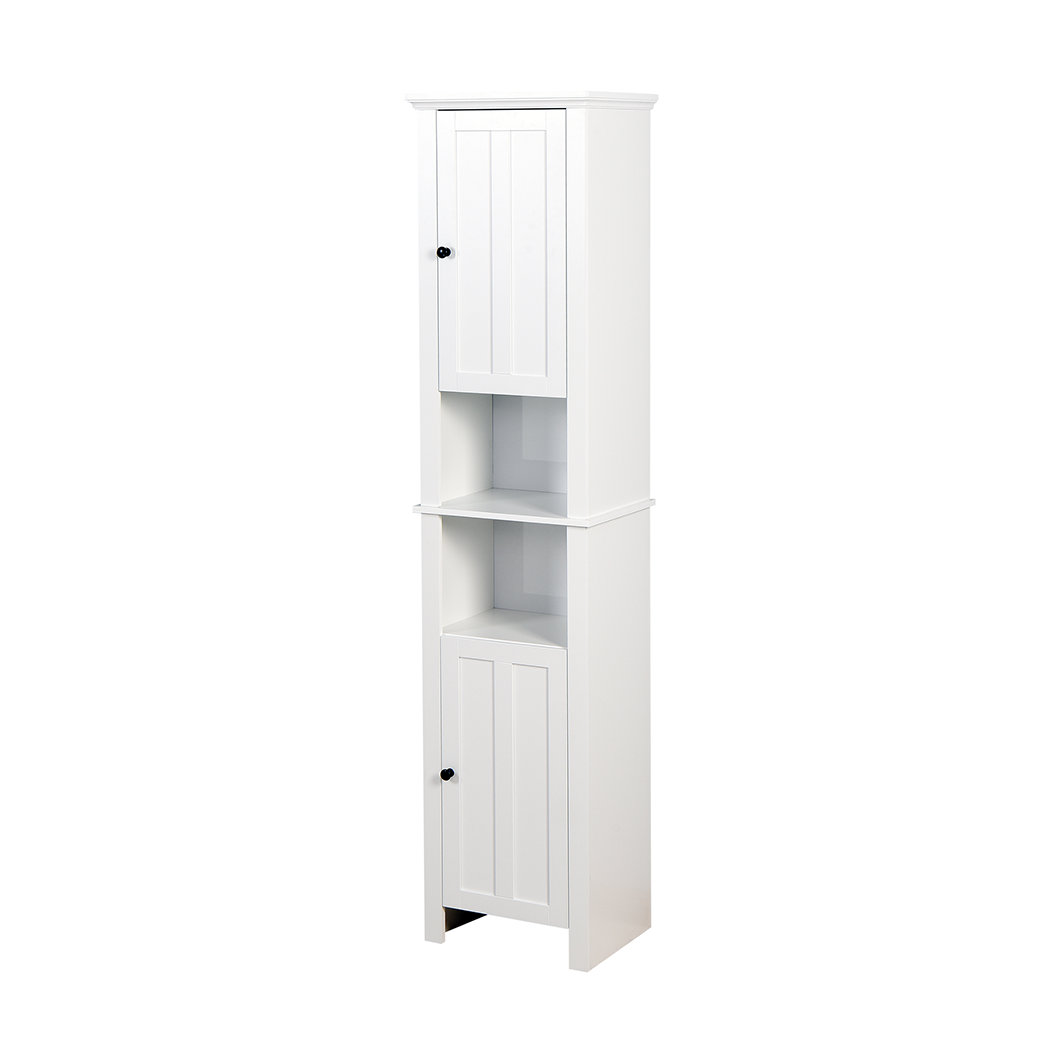 Wildon Home® Bundine Freestanding Linen Cabinet | Wayfair