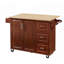 Îlot de cuisine avec comptoir à abattant, chariot d'îlot de cuisine roulant, table d'îlot de cuisine avec porte de grange avec armoire de rangement et support de tour, table d'îlot sur roulettes pour la cuisine-1363869175
