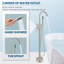 Robinet de baignoire autoportant monocommande à fixation au sol-123106851