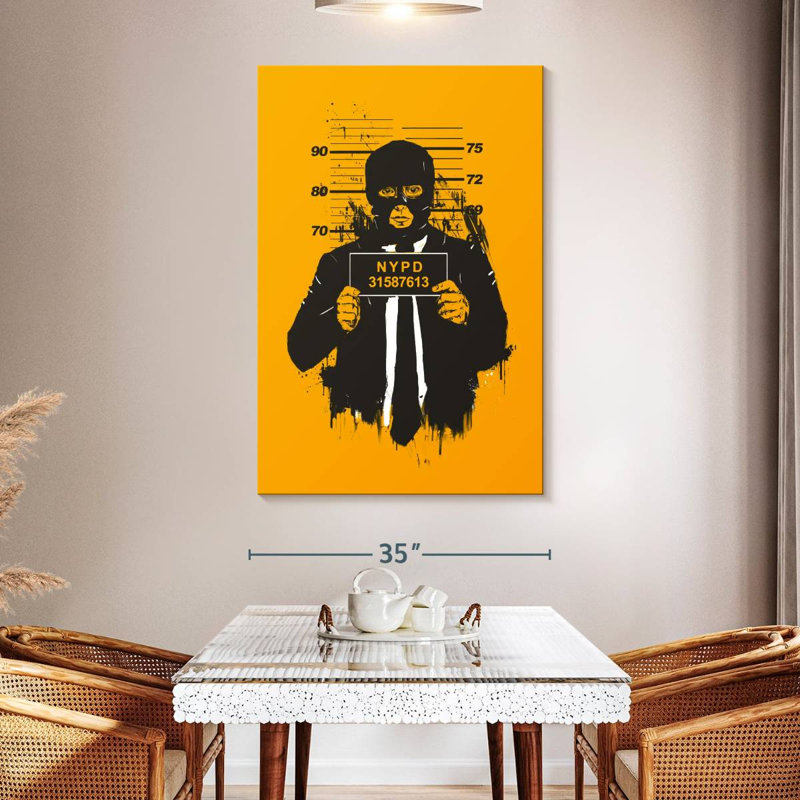 Leisha NYPD Print, 51" H x 34" W