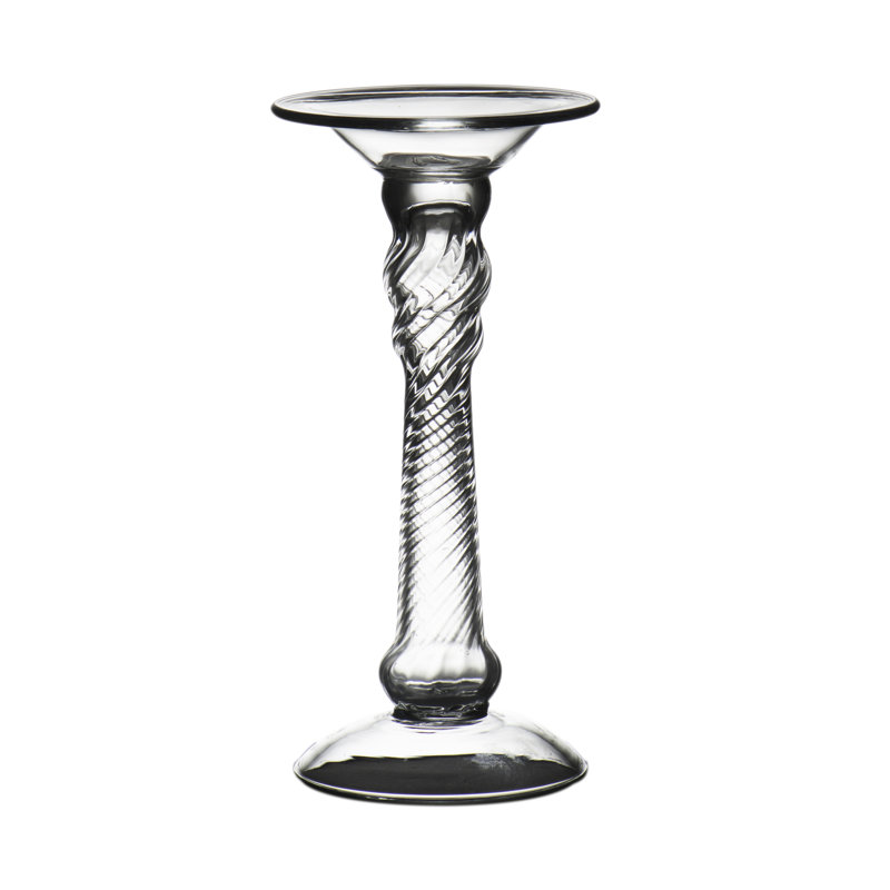 Stella 12.75'' H Glass Tabletop Candlestick