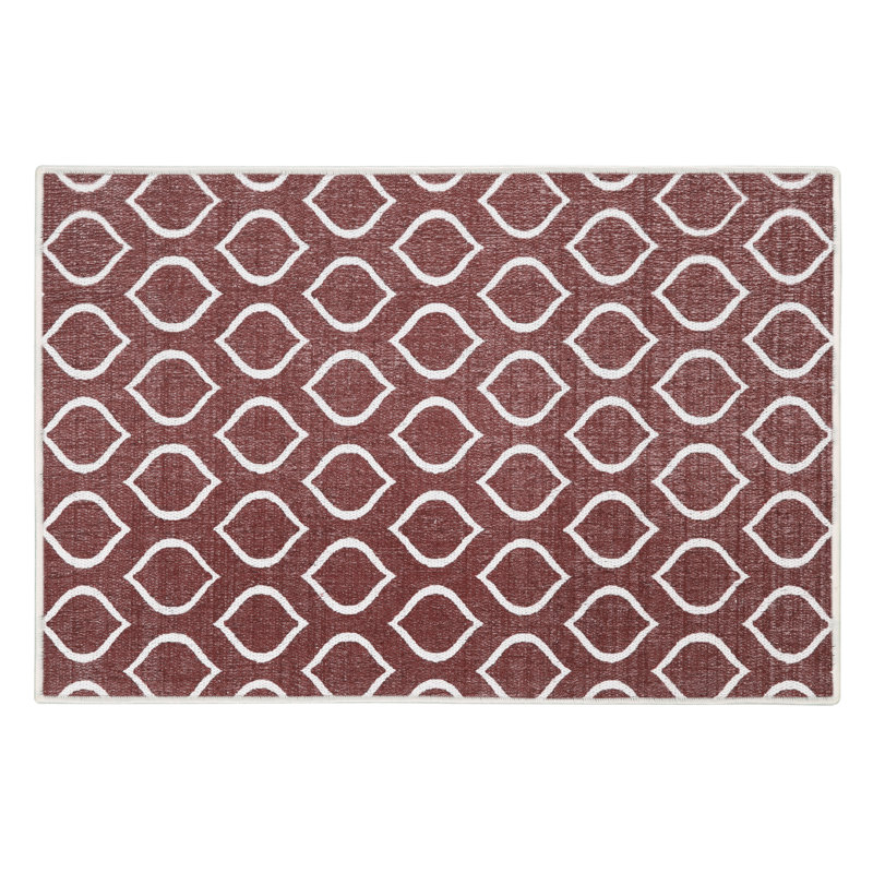 Tapis de cuisine Vries, Rouge